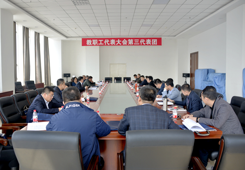 第三代表团讨论现场