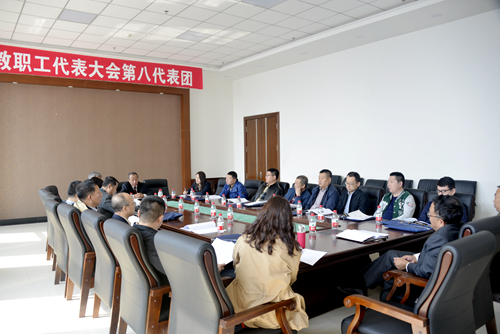 第八代表团讨论现场