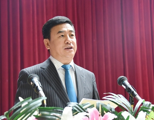 校长孙忠人讲话